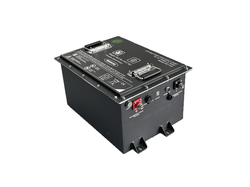 Pin Lithium cho xe nâng người, xe cắt kéo